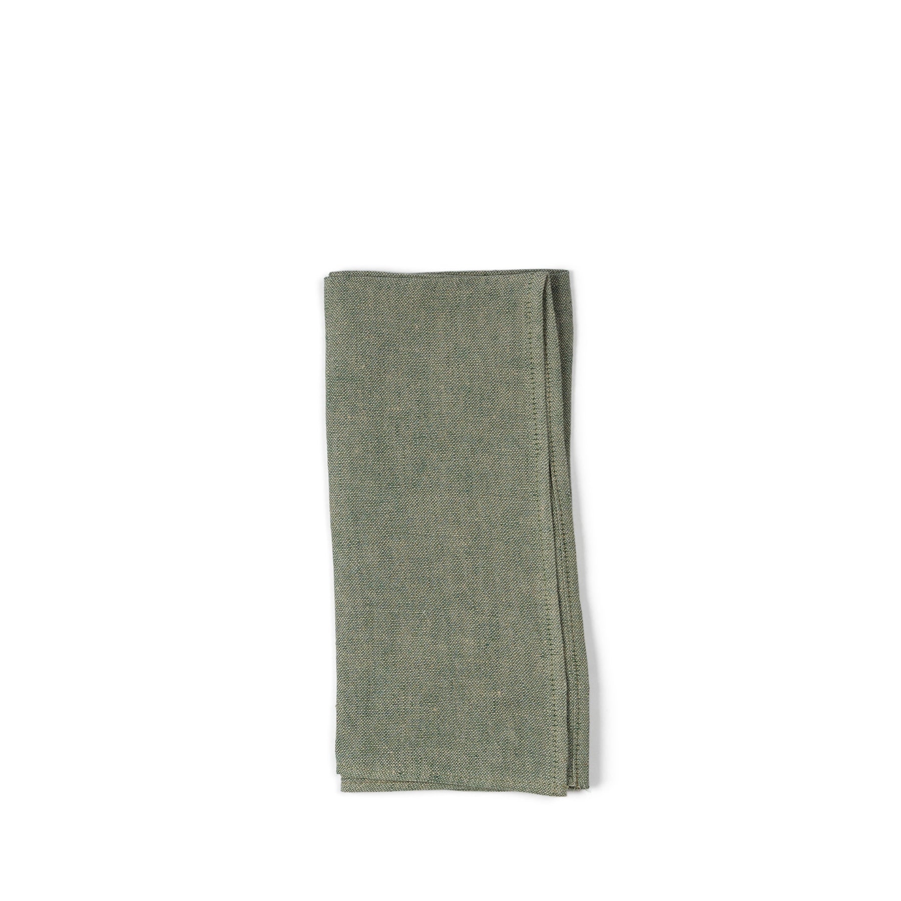 Slate Green Hopsack Napkins - Set of 2 | Premium Linen-Style Textured Dinner Napkins for Formal Dining & Special Occasions
