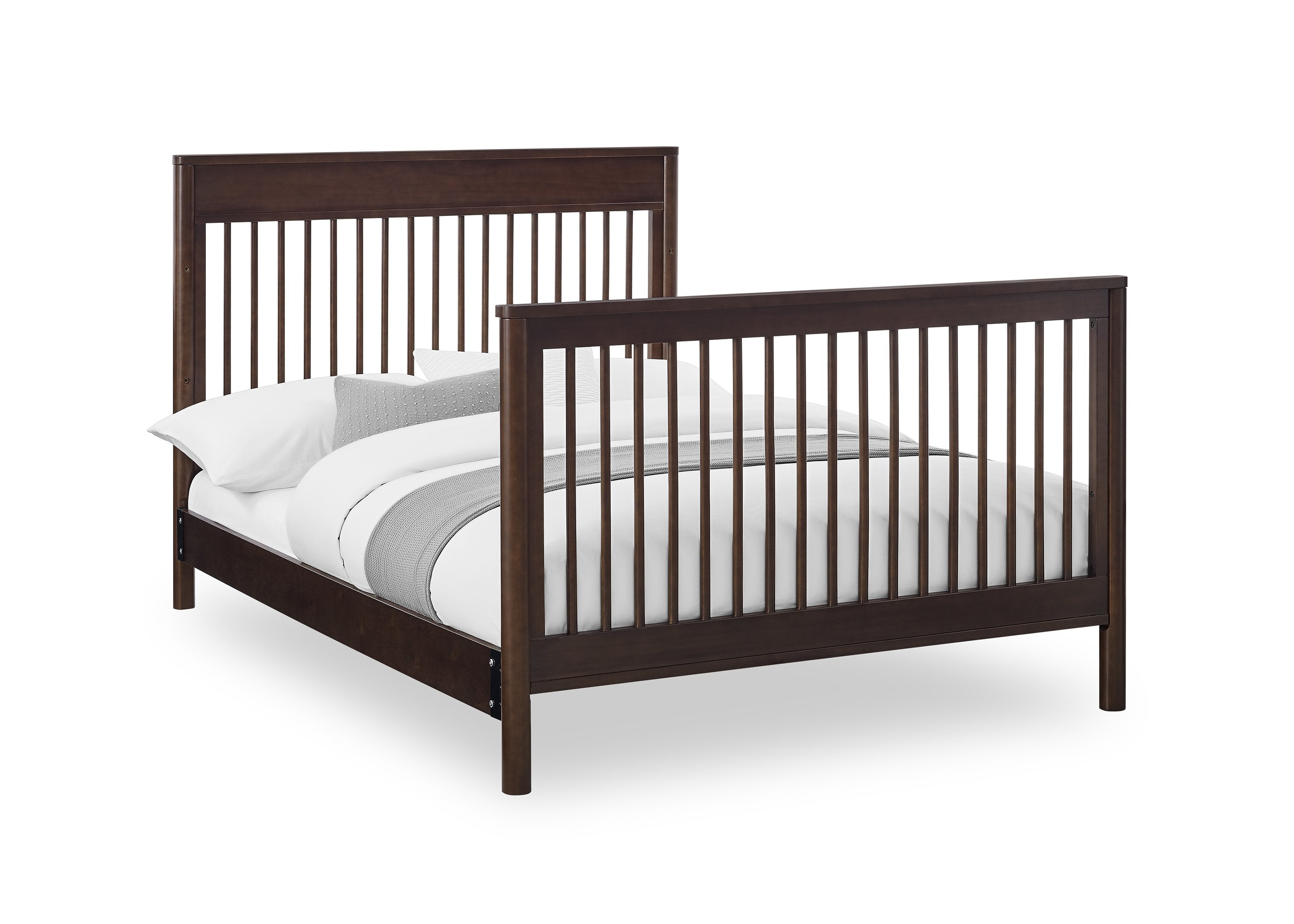Remy 6-in-1 Convertible Baby Crib - Toddler Bed, Daybed & Full-Size Bed | Safe & Durable Nursery Furniture for Newborn to Adult | Perfect for Nursery, Bedroom & Guest Room