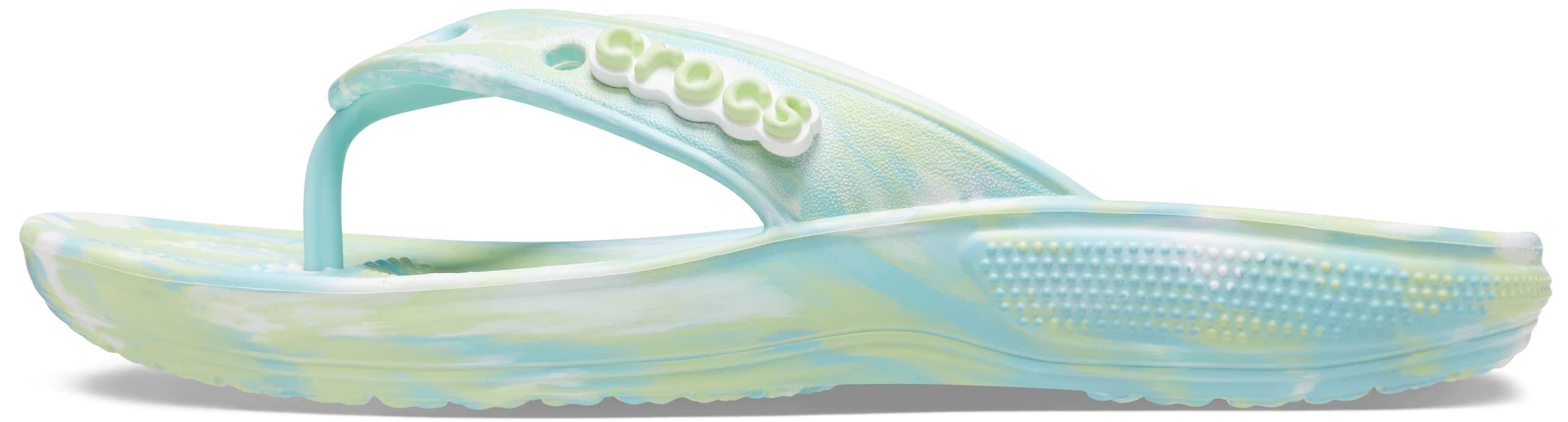 Crocs Unisex Classic Flip Flops for Men & Women - Comfortable Lightweight Sandals for Beach, Pool, Travel & Everyday Wear