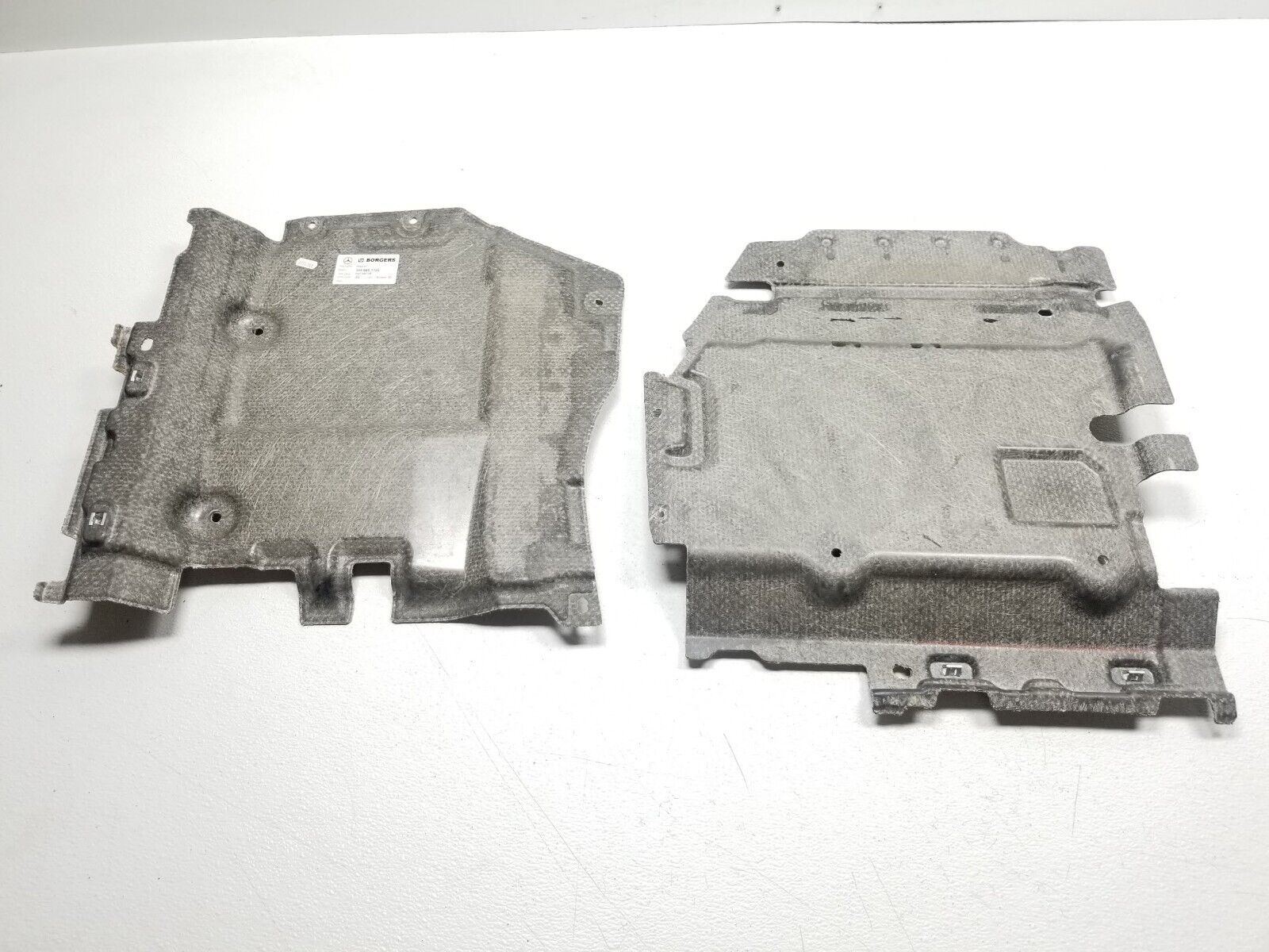 2006-2011 Mercedes ML500 Front Floor Panel Cover Tray Set - Left & Right Side OEM Replacement Parts - Perfect for Car Interior Protection & Customization