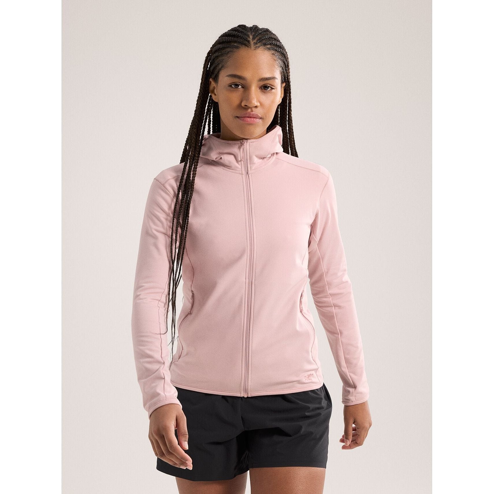 Arc'teryx Women's Kyanite Lightweight Hoody Jacket - Breathable Fleece Pullover for Hiking, Camping & Outdoor Activities