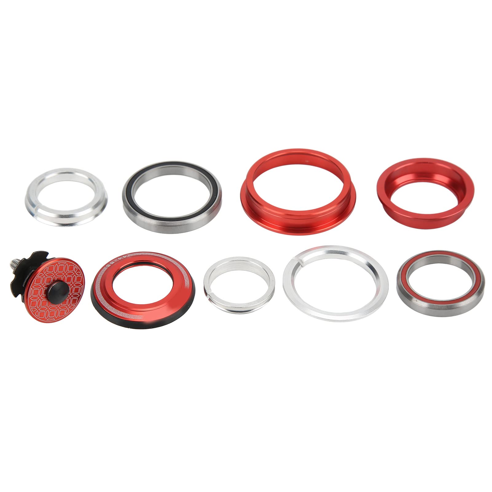 Demeras Bike Bearing Headset - Lightweight & Labor-Saving Bicycle Headset for Cone Tube Fork | Perfect for Mountain Bikes, Road Bikes & BMX Cycling