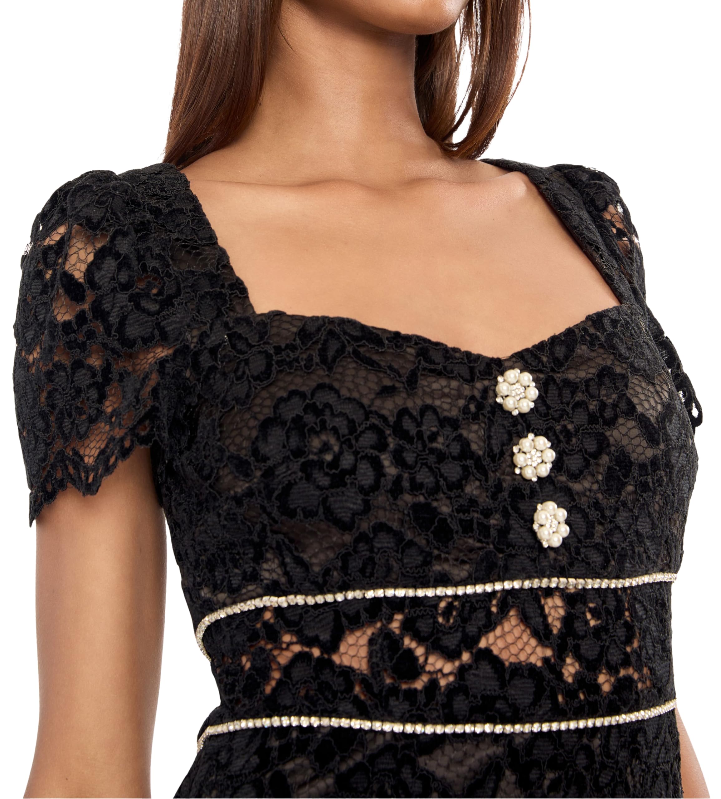 LIKELY Women's Stirling Dress - Elegant Flowy Midi Dress for Casual & Office Wear | Perfect for Summer, Parties & Date Nights