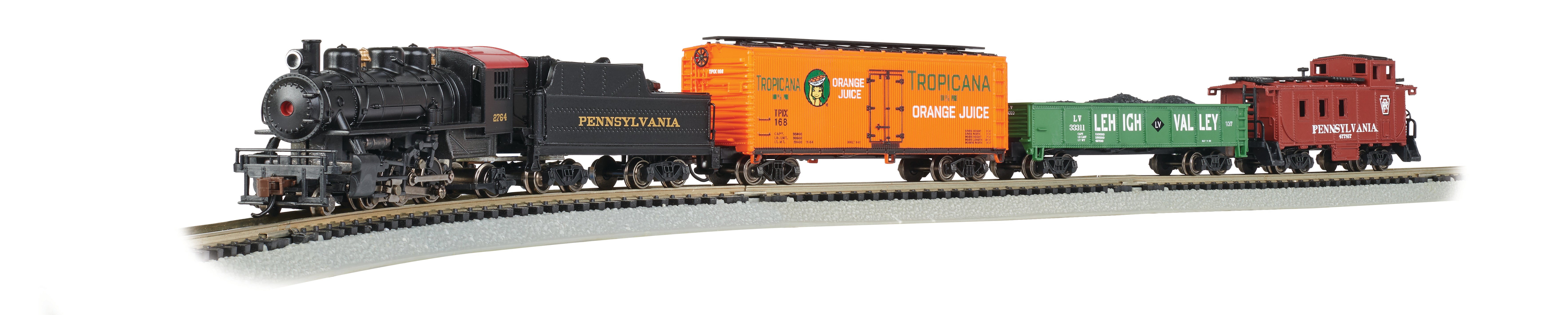 Bachmann Trains Keystone N Scale Ready to Run Electric Train Set - Perfect for Model Railroads, Collectors & Holiday Displays