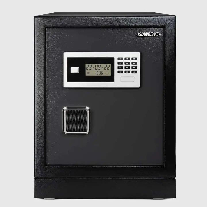 IslandSafe DSR45 DataSavior Fireproof Waterproof Office Safe with Digital Keypad - Secure Documents, Cash & Valuables for Home or Business Use