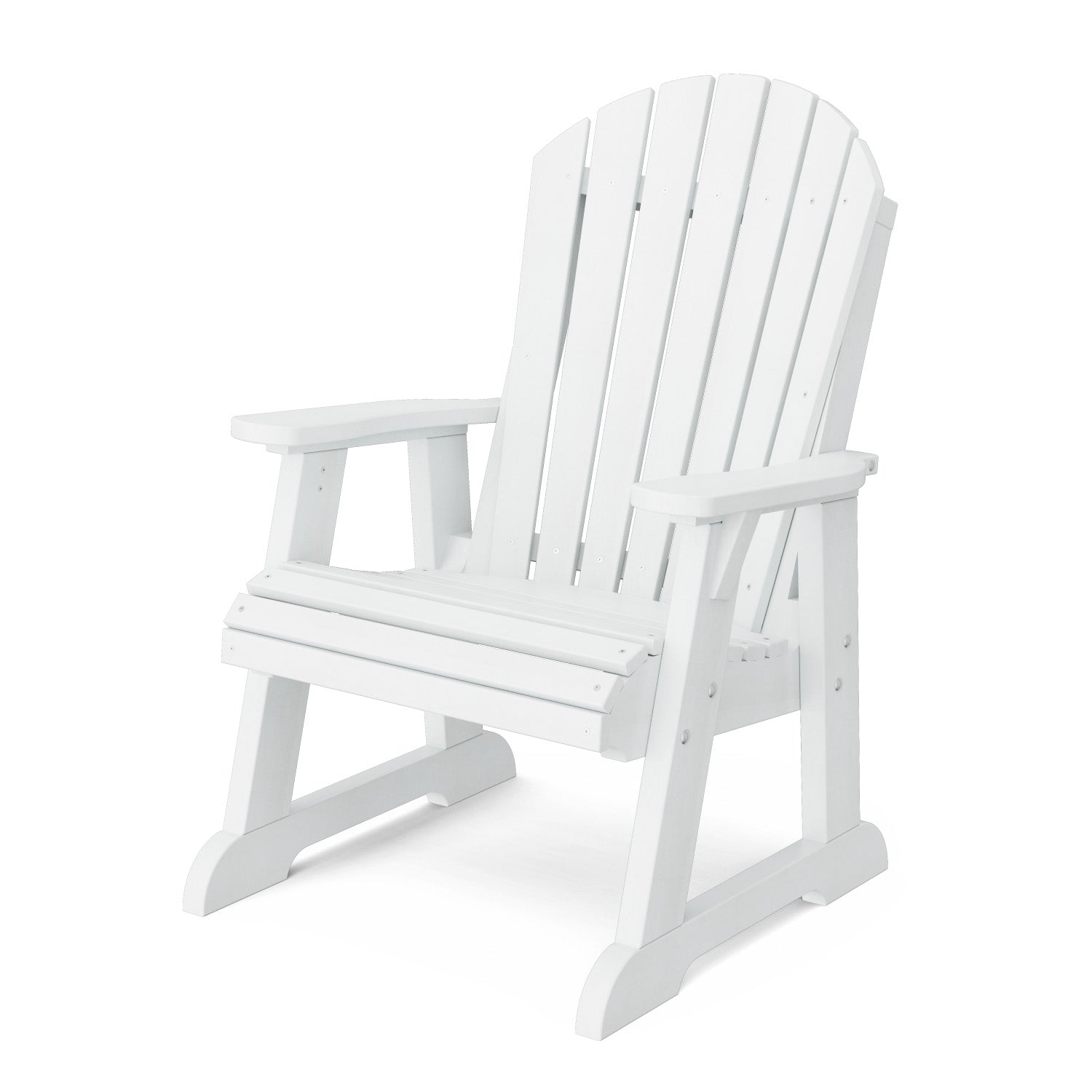 Heritage High Fan Back Chair - Classic Wooden Dining Chair with Upholstered Seat - Perfect for Farmhouse, Rustic & Traditional Dining Rooms
