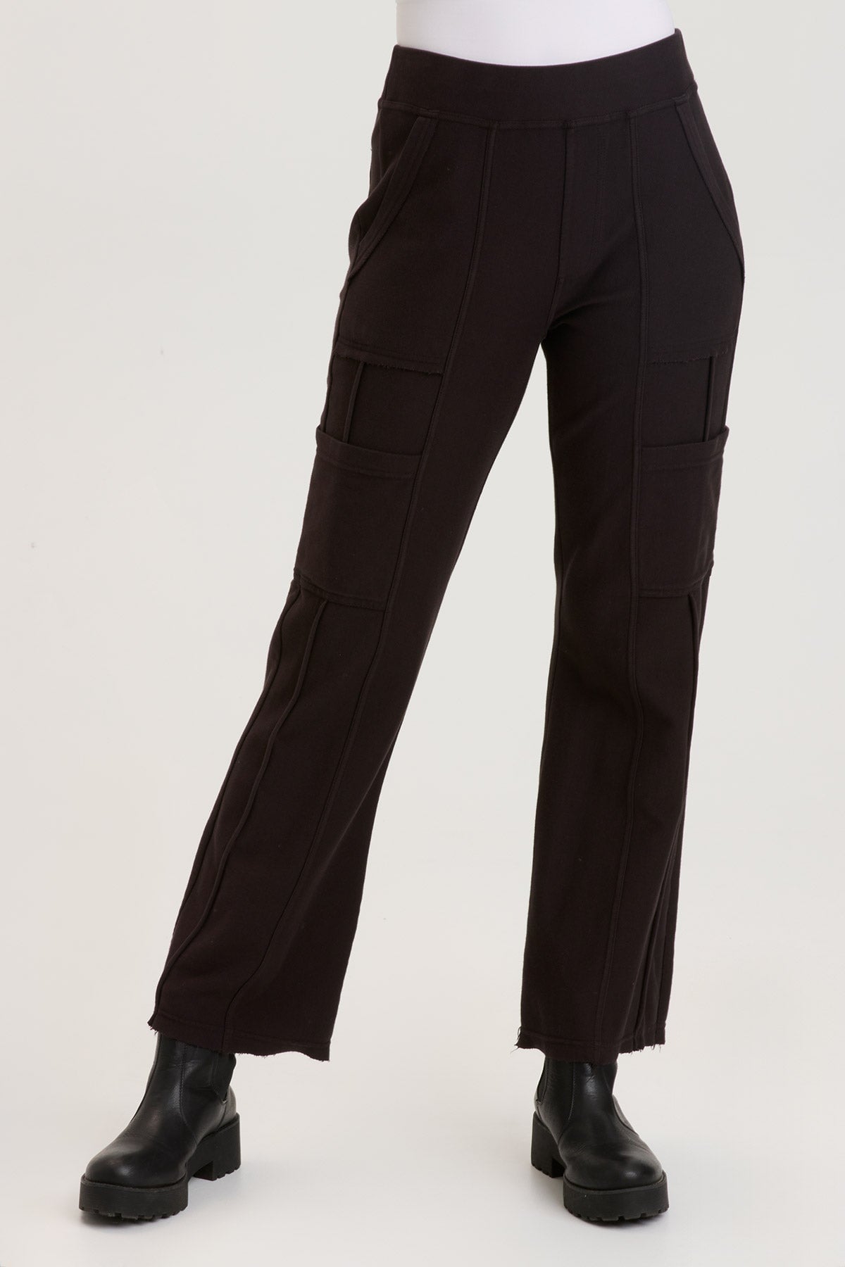 Kiah Flare Pant Black - High Waisted Wide Leg Pants for Women | Perfect for Casual Wear, Office & Night Out
