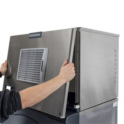 Scotsman Prodigy Cube Style Ice Maker - Air Cooled Commercial Ice Machine with 640 lb/24 hr Production - Perfect for Restaurants, Bars, and Catering Events