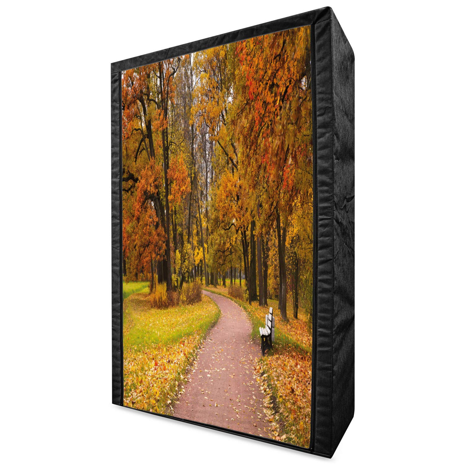 Ambesonne Fall Portable Fabric Wardrobe - 42.5