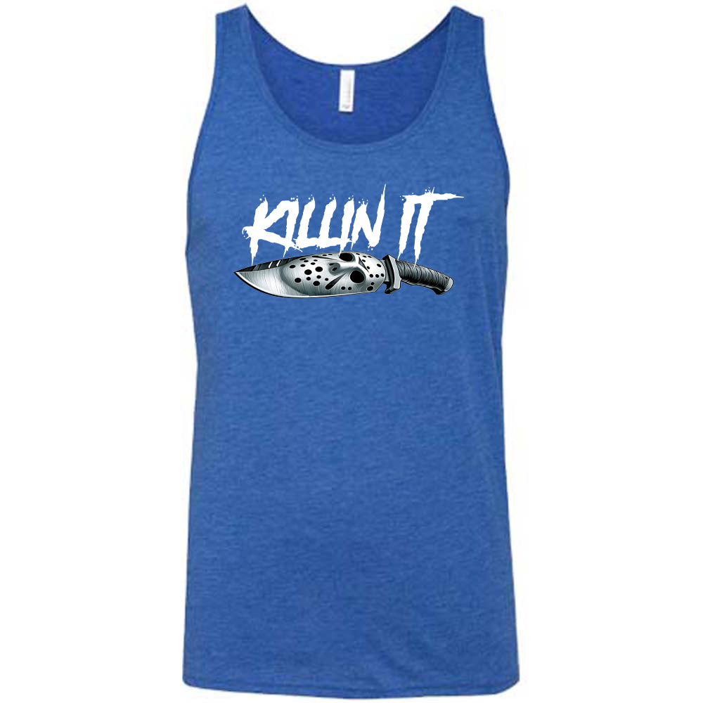 Unisex Slasher Killin It T-Shirt - Horror Movie Fan Gift, Halloween Costume, Casual Streetwear