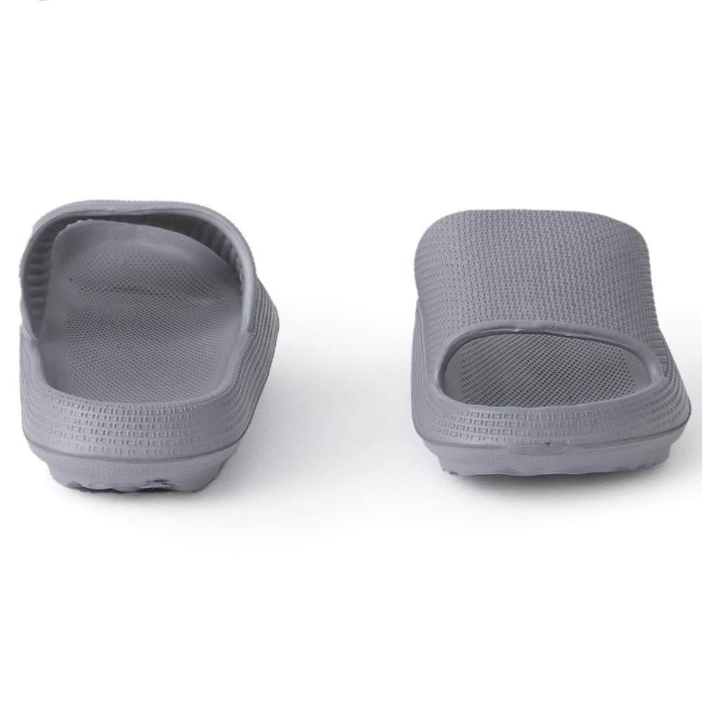 BING RUI CO Cloud Slides for Women and Men - Ultra Soft Pillow Slippers with Non-Slip Sole, Comfortable Bathroom and Shower Sandals, Thick Cushioned Footbed - Perfect for Home, Spa, Poolside and Beach Use