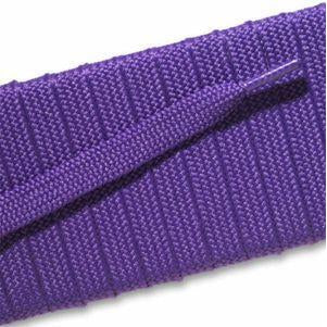 Fashion Athletic Flat Shoelaces - Purple (2 Pair Pack) | Durable Non-Slip Shoe Laces for Running, Walking & Casual Wear