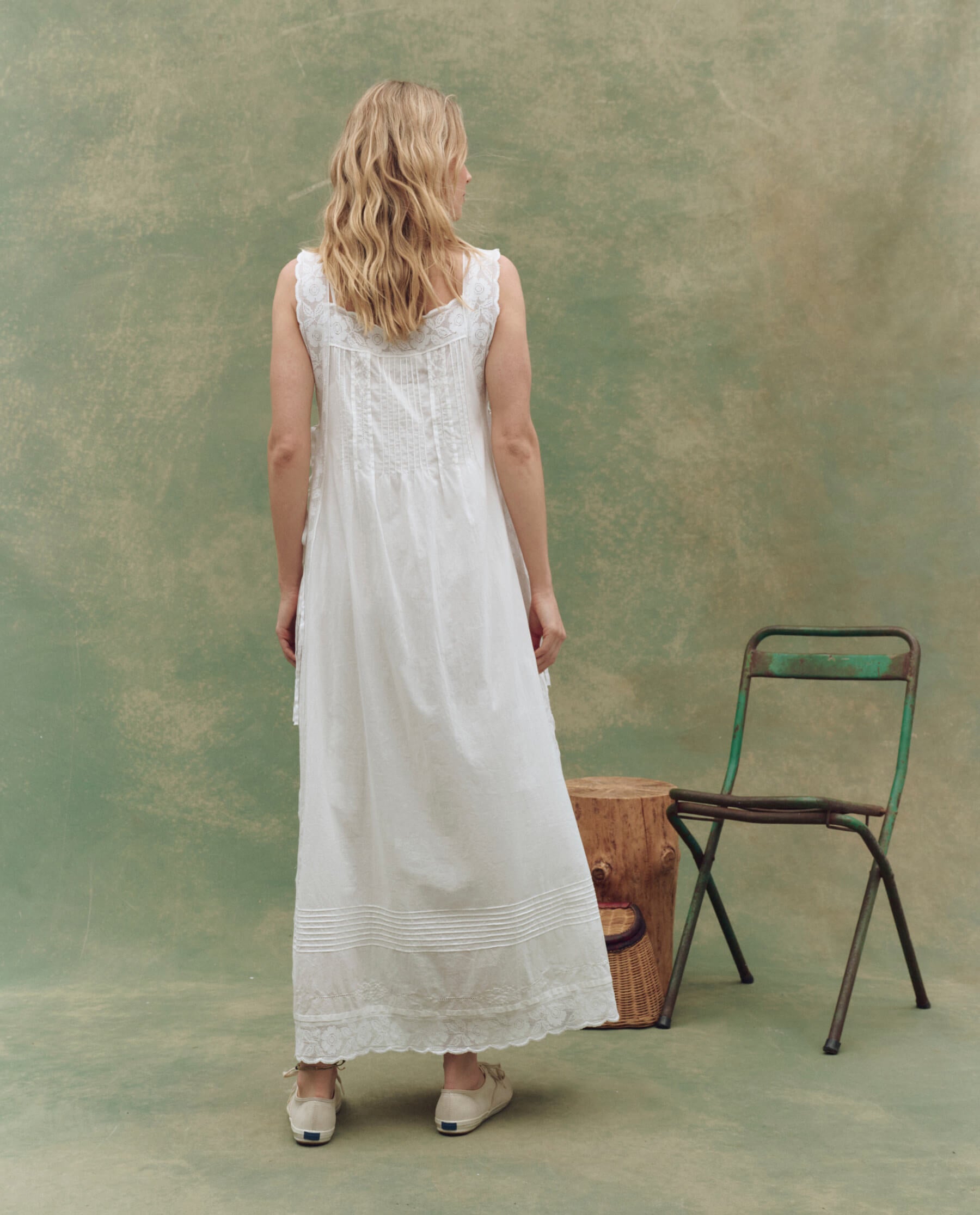 Elegant White Lace Dress for Women - Vintage Inspired Attic Lace Dress - Perfect for Weddings, Parties & Special Occasions