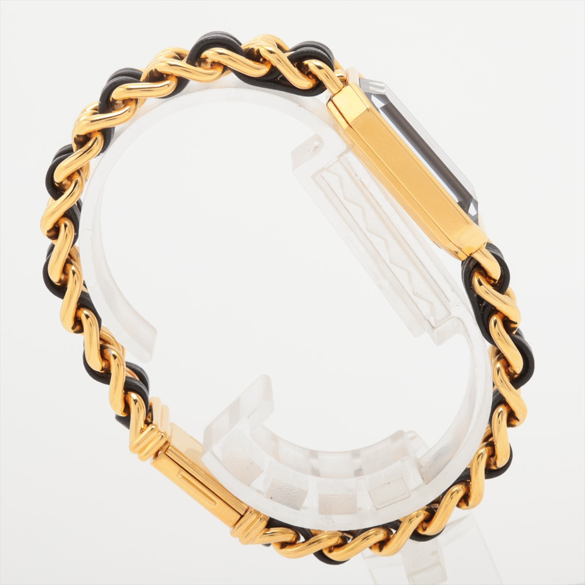 Chanel Premiere Large Black Gold Luxury Women's Watch - Elegant Dress Watch for Formal Events & Special Occasions