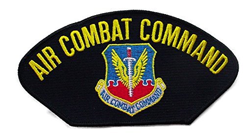 USAF Air Combat Command Patch - Military Embroidered Badge for Uniforms, Caps & Collectors | Perfect for Veterans, Aviators & Military Enthusiasts