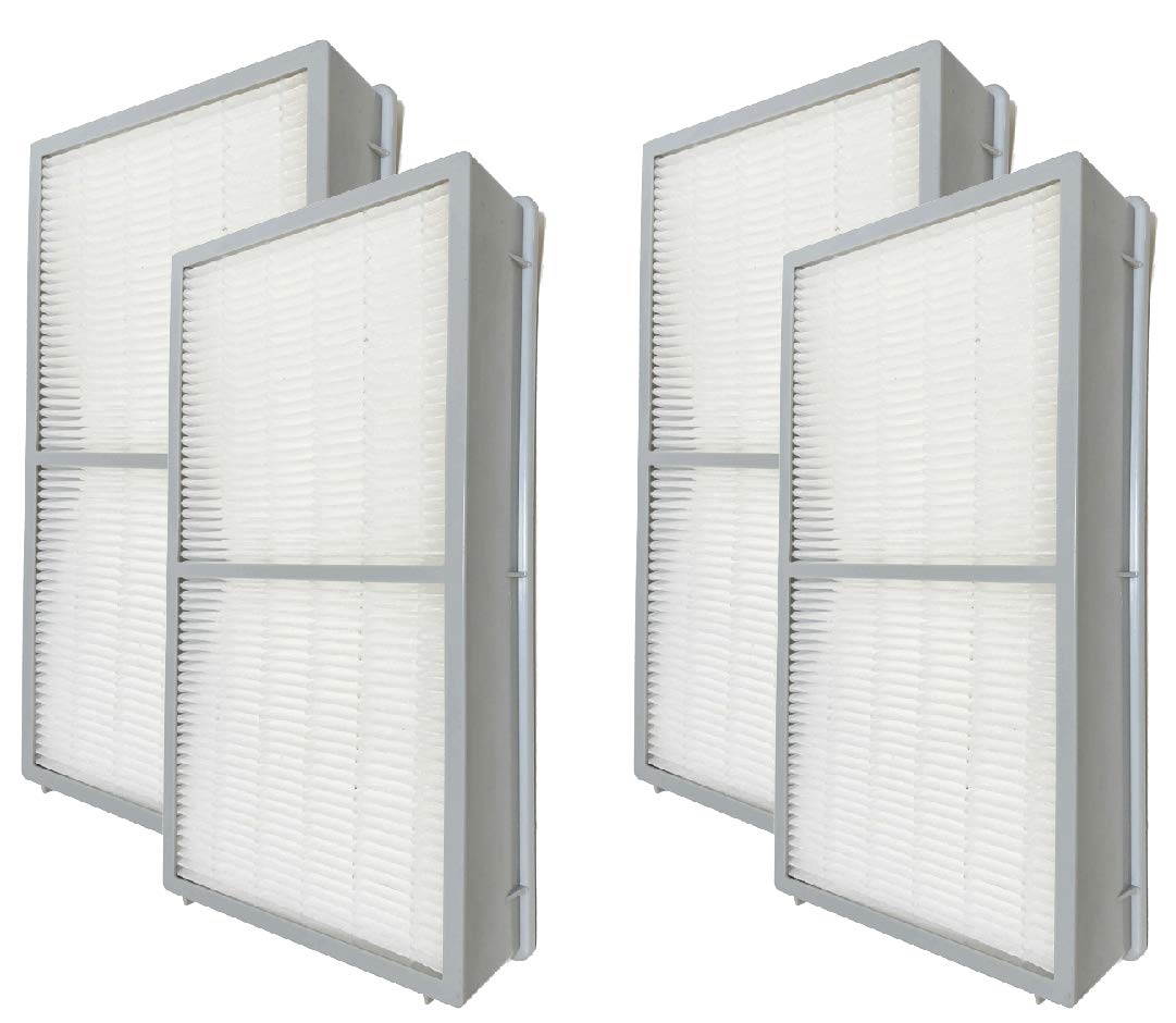Nispira Premium HEPA Air Filter Replacement for Hunter Air Purifiers Models 30729, 30713, 30730, 30763, 36730 | Compatible with Part 30962 | 4-Pack | Improves Indoor Air Quality for Allergies & Asthma Relief | Perfect for Home, Office & Bedroom Use