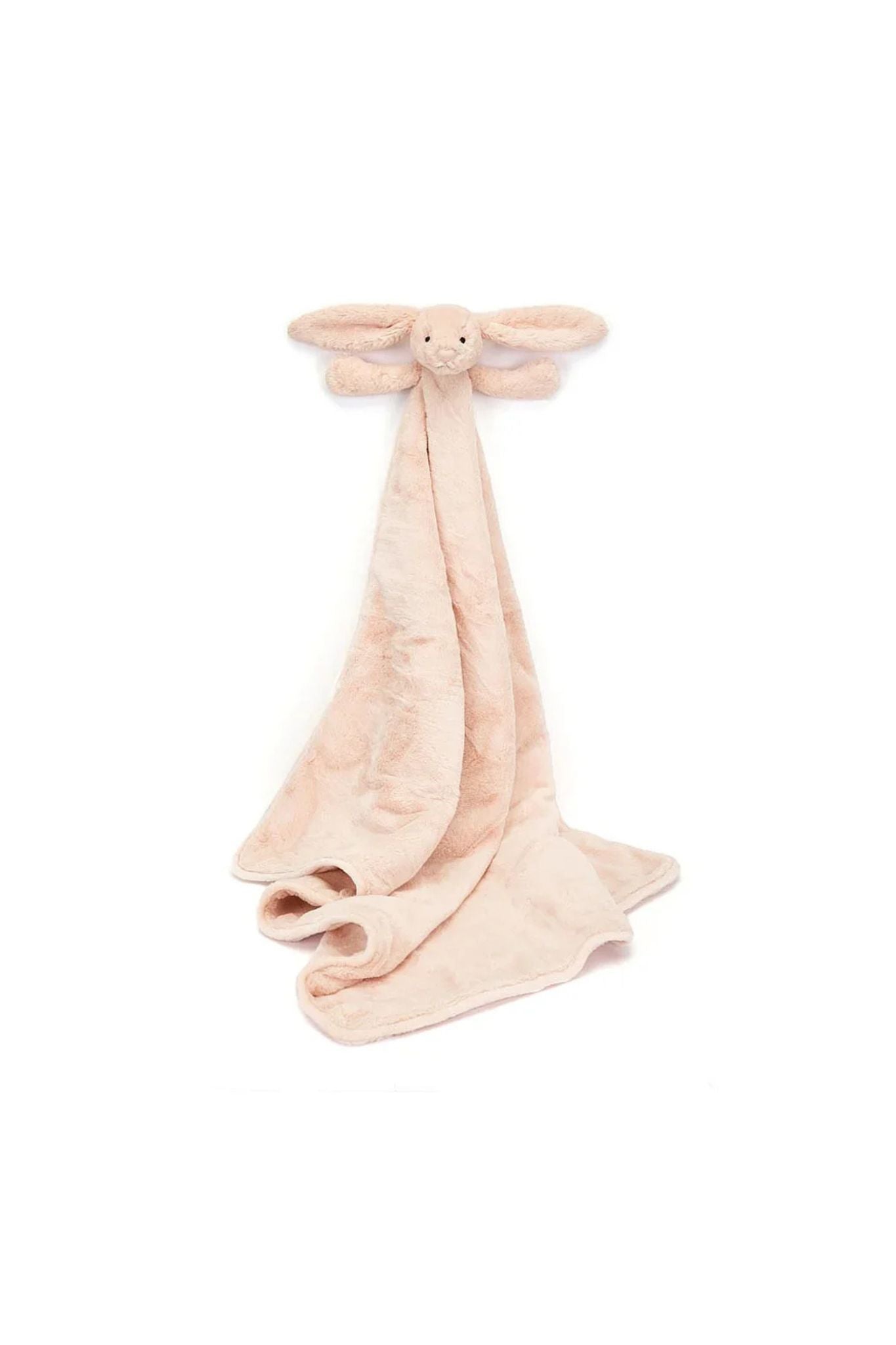 Jellycat Bashful Blush Bunny Soft Plush Blanket - Cute Pink Stuffed Animal Security Blanket for Babies & Toddlers | Perfect for Nursery, Bedtime Comfort, and Baby Shower Gifts