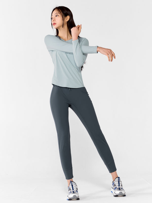 Premium Ice Feather Long Sleeve Shirt 2.0 - Lightweight Thermal Performance Top for Men & Women - Perfect for Hiking, Running and Outdoor Activities