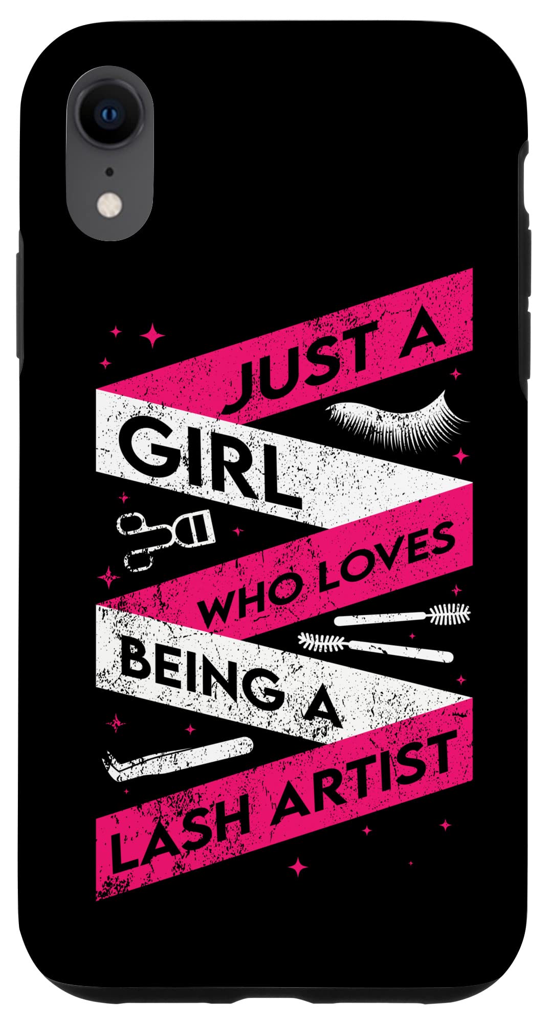 iPhone XR Case for Lash Artists - Cute & Stylish Phone Cover for Makeup Lovers | Perfect for Salon, Work & Everyday Use