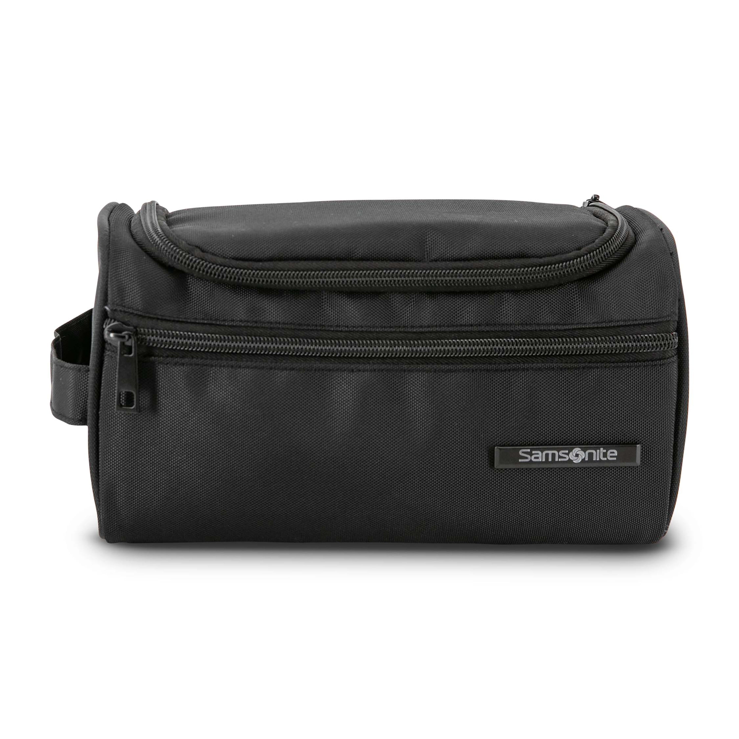 Samsonite Companion Bags Top Zip Travel Kit - Water-Resistant Toiletry Organizer for Men & Women | Perfect for Airplane Carry-On, Gym, Camping & Business Trips