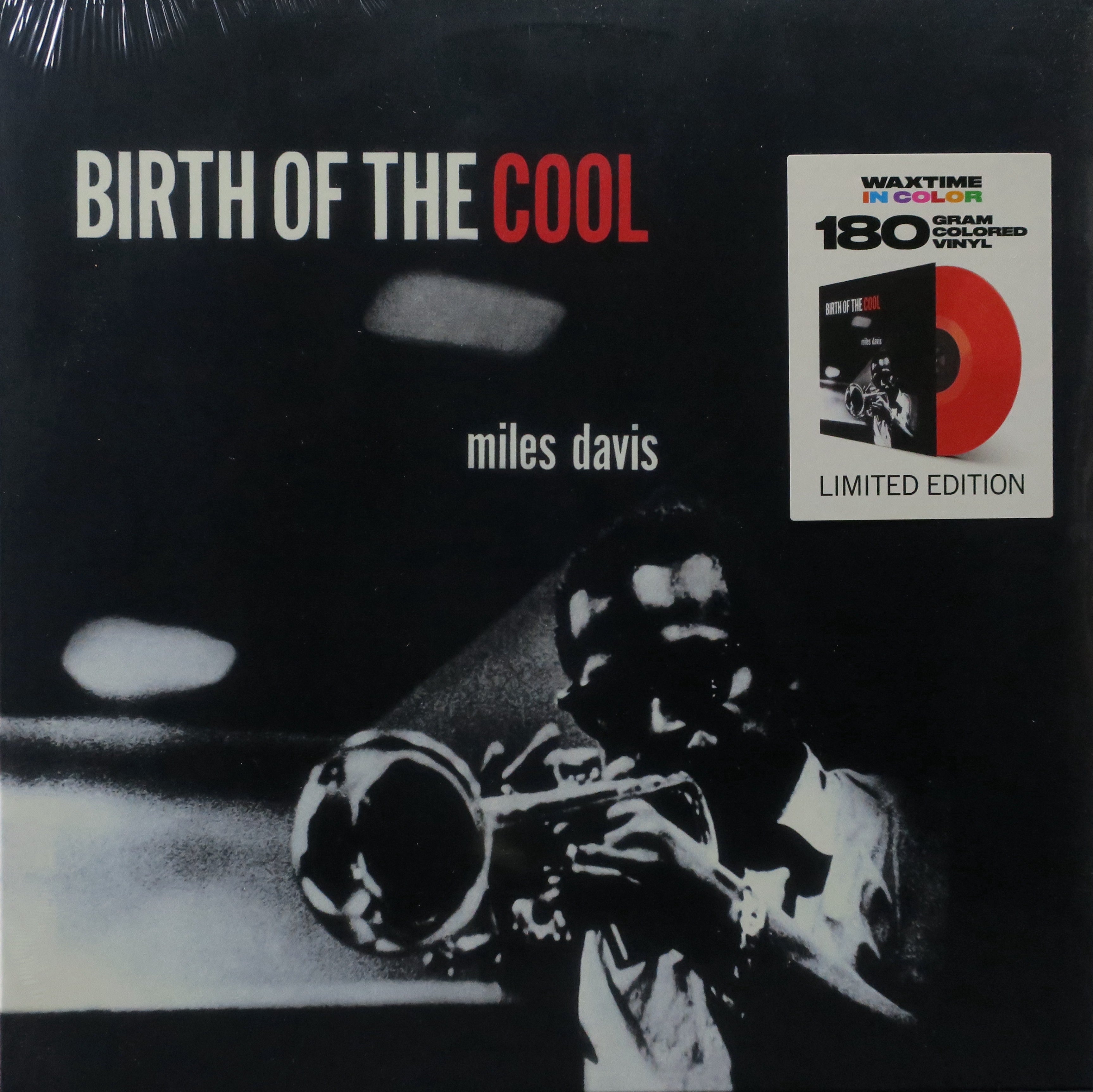 MILES DAVIS 'Birth Of The Cool' 180g RED Vinyl LP Record - Limited Edition Jazz Music for Audiophiles & Collectors - Perfect for Home Listening, Music Gifts & Vinyl Collections