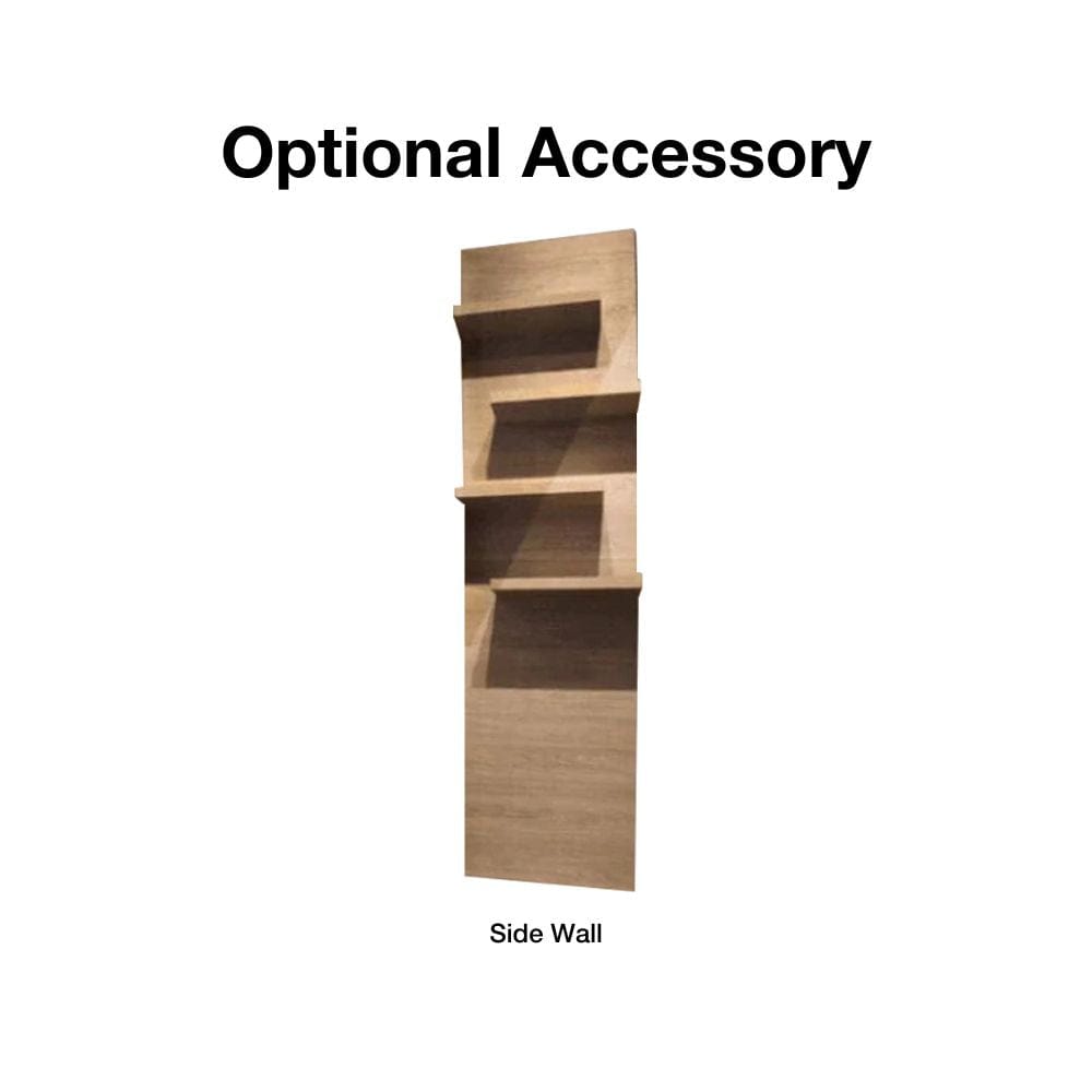 Modern Flames Allwood Fireplace Wall System for Spectrum Slimline Electric Fireplace - Stylish Home Heating Solution for Living Rooms & Bedrooms