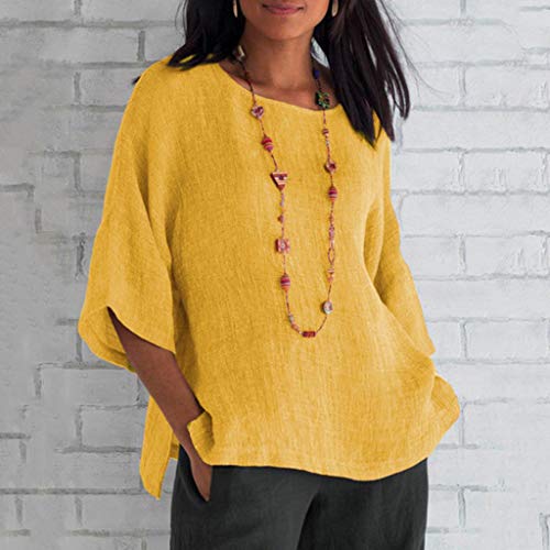 3/4 Sleeve Yellow