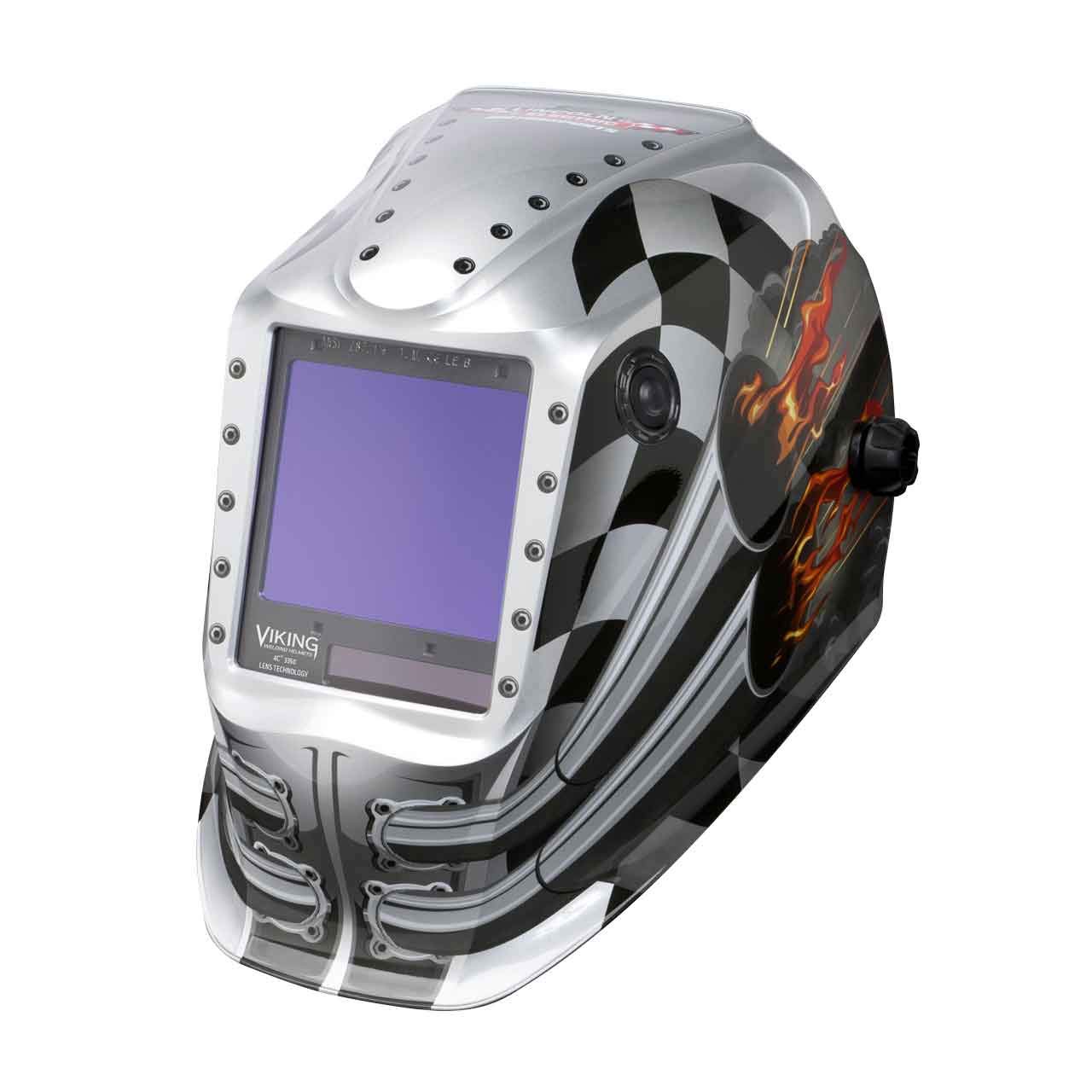 Lincoln Electric VIKING 3350 Auto-Darkening Welding Helmet with 4C Lens Technology - Perfect for MIG, TIG, and Arc Welding Projects in Home Workshops & Professional Job Sites