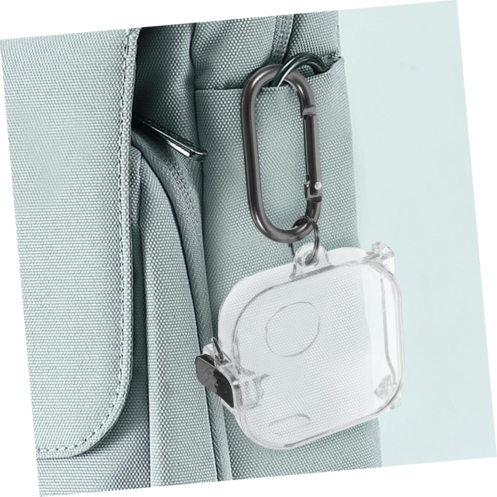 Gadpiparty Mini Earbuds Case with Buckle Charging Cover - Protective Shell for Wireless Earbuds | Travel, Gym & Daily Use Accessory