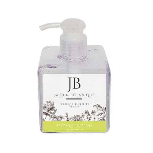 Organic Japanese Yuzu Body Wash & Body Cream Set - 8 Oz Bottles for Hydrating & Nourishing Skin | Perfect for Dry Skin Care & Spa-Like Bath Experience