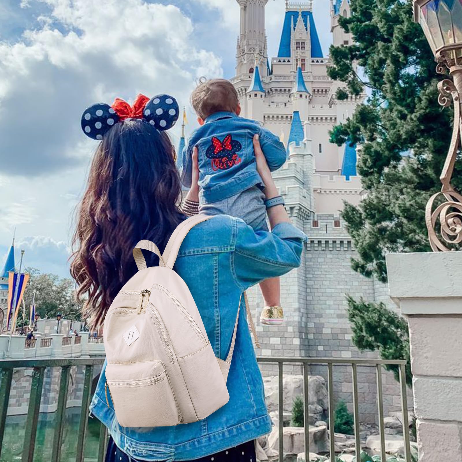 Mini Backpack for Women - Lightweight Small Backpack Purse, Cute Fashion Bookbag Daypack for Girls, Travel, Shopping & Theme Park | Perfect for School, Work & Outdoor Adventures