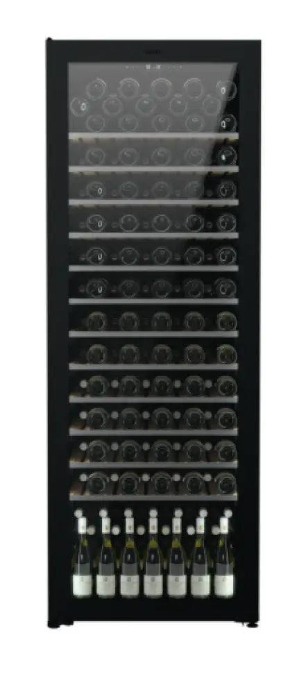 VINTEC VWM306PBA Premium 180 Bottle Wine Cooler with Adjustable Telescopic Shelves - Left Hand Door - Perfect for Home Cellars, Restaurants, and Wine Collectors
