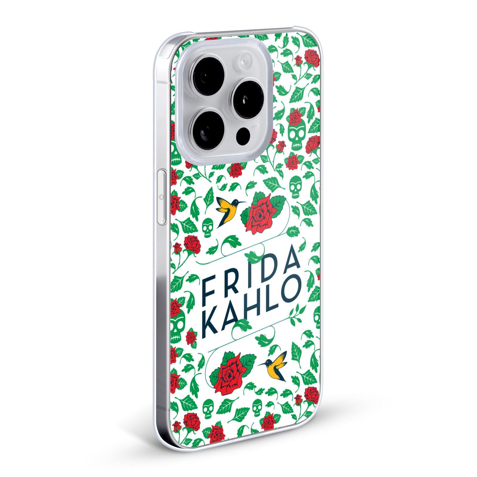 Officially Licensed Frida Kahlo Birds & Roses Hard Case for iPhone 13 - Durable Protective Cover with Artistic Design - Perfect for Everyday Use, Travel & Gift Giving