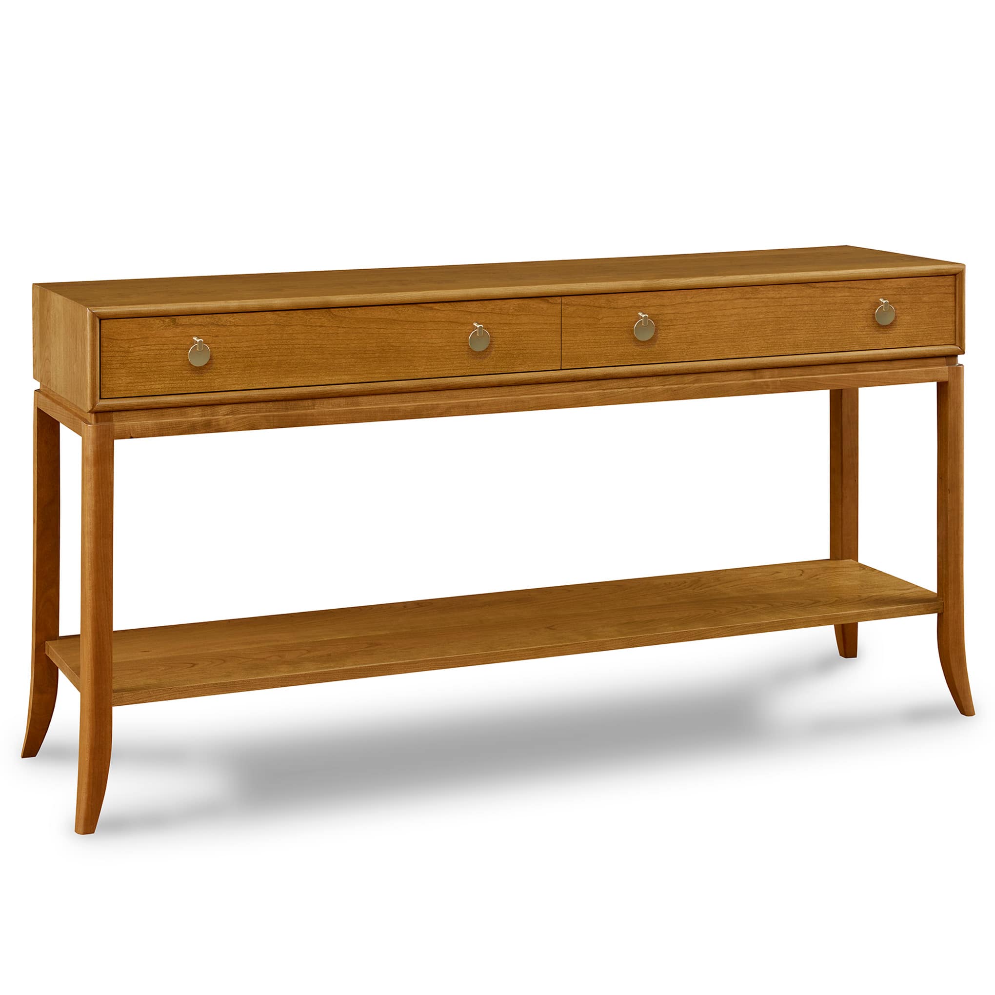 Martine Console Table - Modern Entryway Table with Storage Shelf | Hallway Sofa Table for Living Room, Bedroom & Entryway Decor
