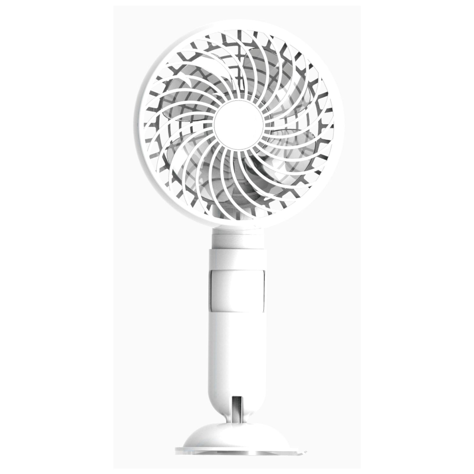 Portable Mini Fan with 2000mAh Power Bank - USB Rechargeable Personal Cooling Fan for Indoor, Outdoor, Office & Travel - Includes Free 3.3ft Micro USB Cable - Perfect for Summer, Camping, Gym & Hot Weather Use