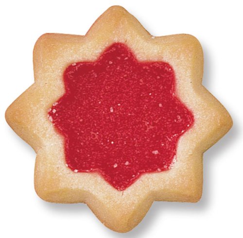 Best Cookies Cherry Snowflake Cookies - 5 lb Bulk Pack for Holidays, Parties & Gifts | Premium Christmas Baking Supplies