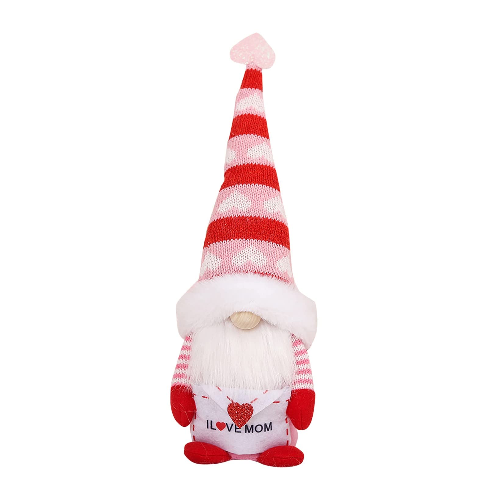 YLLQXI Faceless 2PC Knitted Doll Set - Mother and Dwarf Hat Couple Dolls for Home Decor, Window Display, Desktop Ornament & Easter Decoration (A,B, One Size) | Perfect for Seasonal Decor, Gift Giving, and Cozy Home Accents