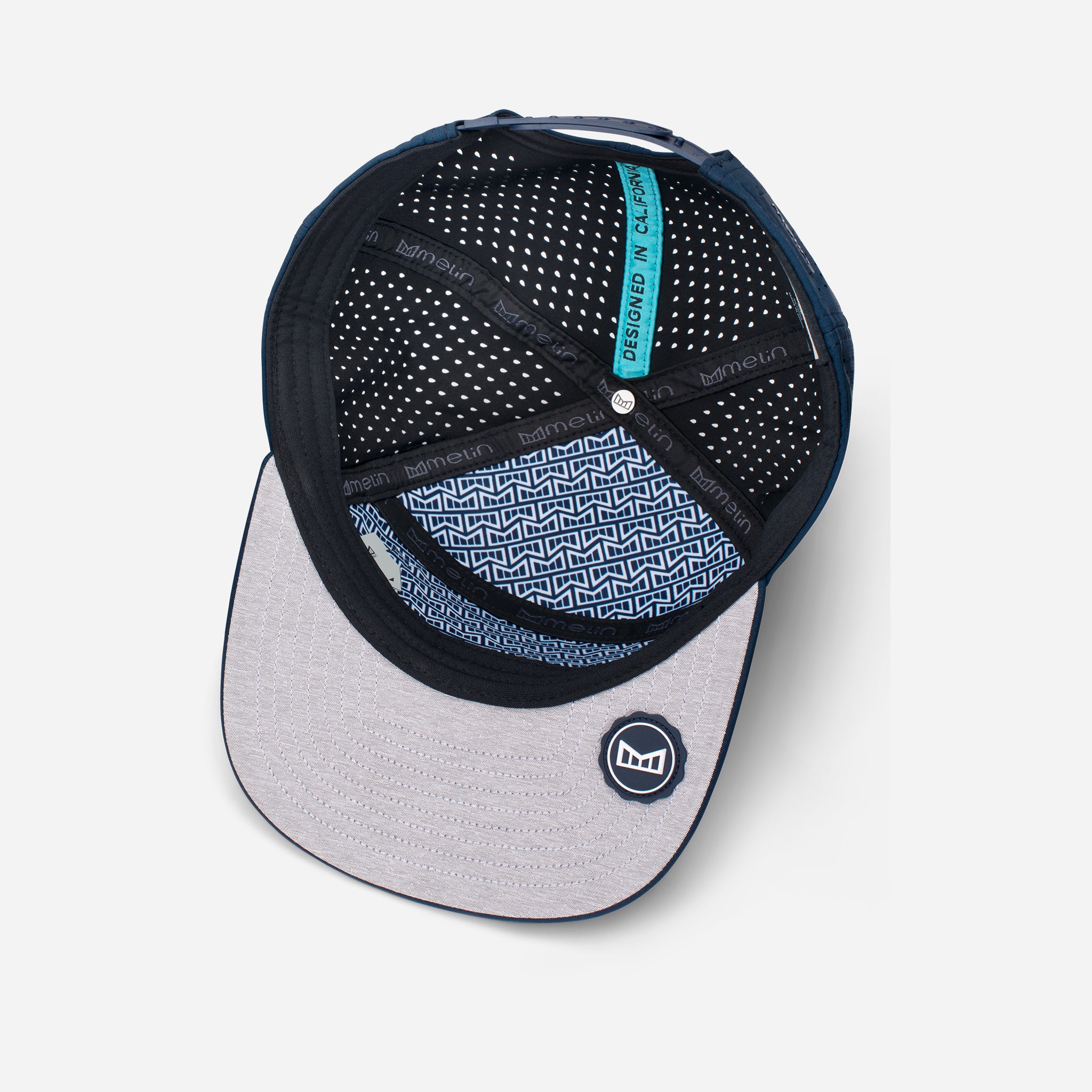 Vessel x Melin Trenches Hydro Hat - Waterproof Snapback Cap for Men & Women - Perfect for Hiking, Running, and Outdoor Adventures