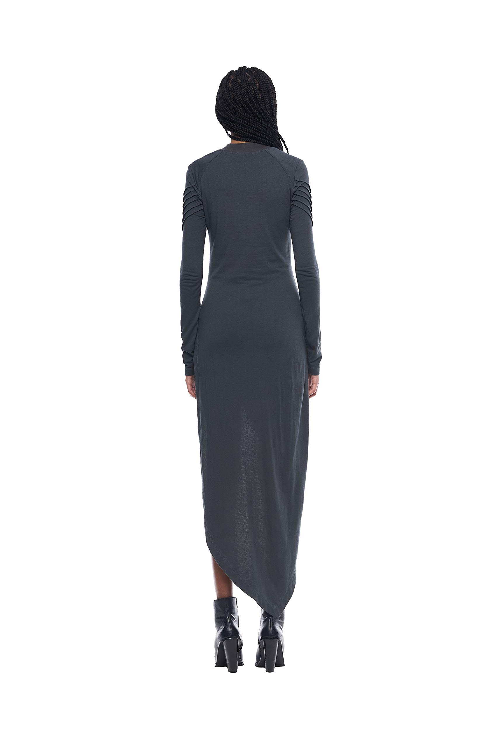 Jonny Cota Studio Women's Asymmetrical Mini Moto Dress - Stylish & Edgy Fashion for Night Out, Party & Special Occasions