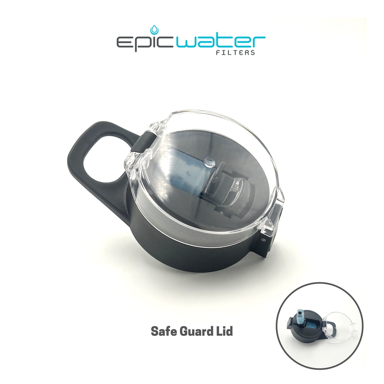 Premium Leak-Proof Safeguard Bottle Lid - BPA-Free, Secure Seal for Water Bottles & Travel Mugs - Ideal for Gym, Hiking, and Daily Commute