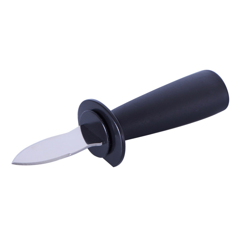 Premium Avanti Deluxe Oyster Knife with Protective Cover - Professional Shellfish Shucking Tool for Home & Restaurant Use