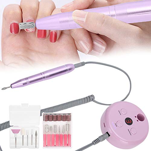 Professional 20000RPM Electric Nail Drill Machine for Home & Salon Use - Manicure Pedicure Kit with Multiple Bits for Acrylic Gel Nails, Perfect for DIY Nail Art & Professional Nail Care