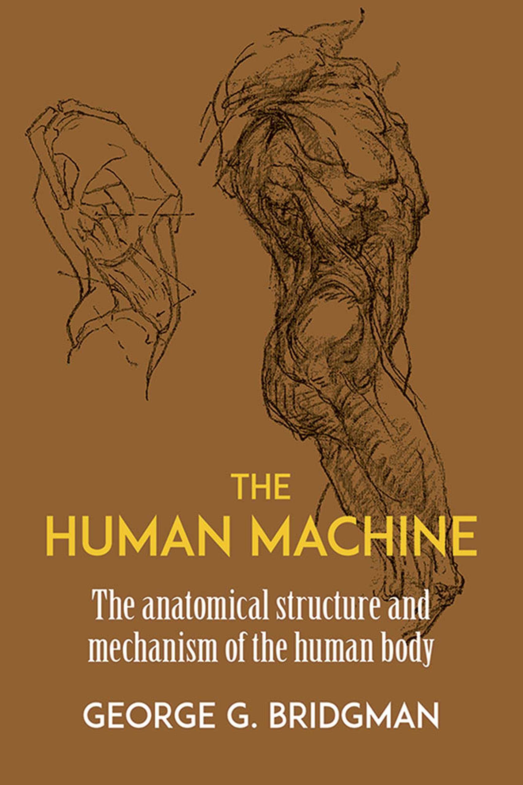 The Human Machine: Dover Anatomy for Artists - Essential Guide for Figure Drawing, Anatomy Studies & Artistic Reference