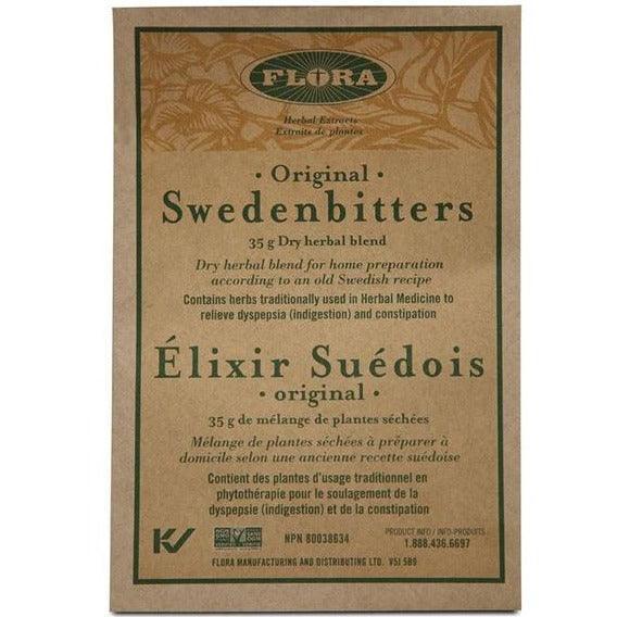 Flora Original Swedish Bitters 35g - Herbal Digestive Bitters for Gut Health & Detox | Perfect for After Meals & Wellness Routines