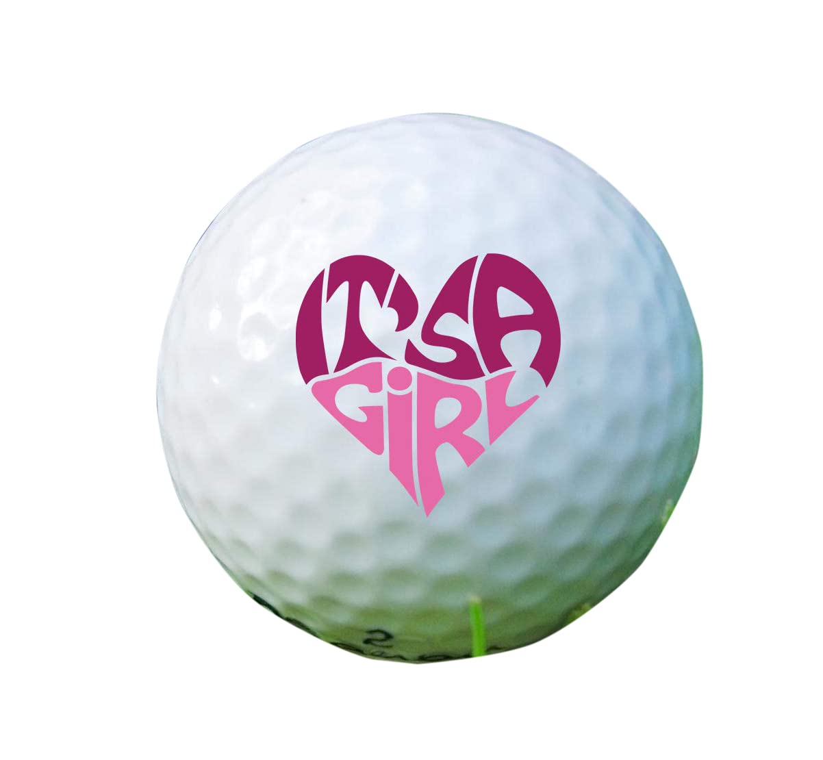 Personalized 'It's a Girl' Gender Reveal Golf Balls - Set of 3 for New Parents | Perfect Baby Shower Gift & Gender Announcement Idea for Mom & Dad