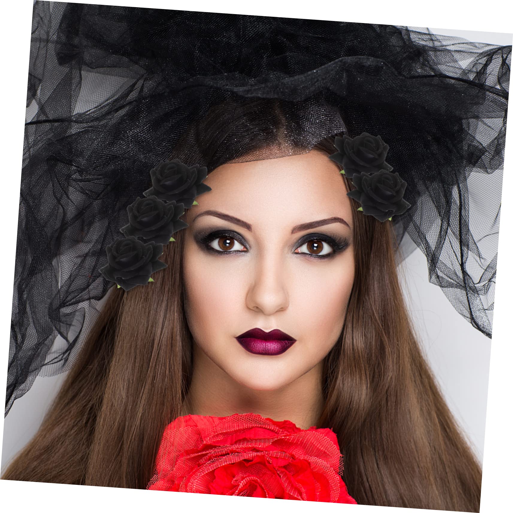 FOMIYES Bridal Hair Clip Set - Rose Flower Hairpin for Wedding & Bridal Accessories - Perfect for Brides & Special Occasions