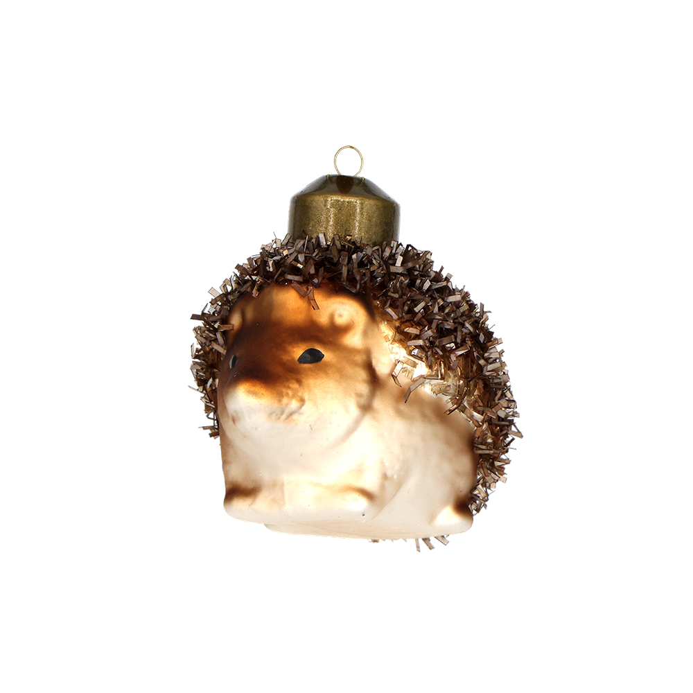Adorable Hedgehog Ornament - Cute Animal Figurine for Home Decor, Christmas Tree, Gift & Shelf Display - Perfect for Animal Lovers & Nature-Themed Interior Design