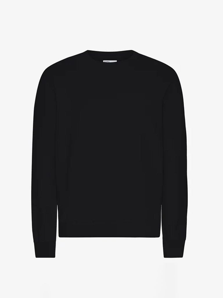 Colorful Standard Classic Organic Cotton Sweatshirt for Men & Women - Black | Eco-Friendly Casual Wear for Everyday Comfort & Style