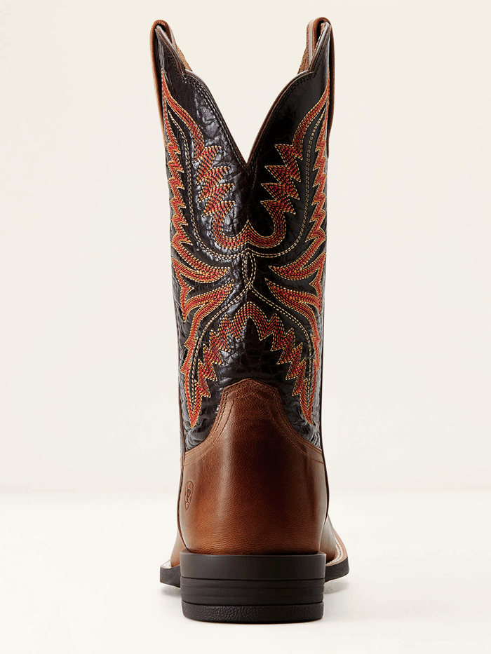 Ariat Men's Brush Creek Cowboy Boots - Western Style Leather Work Boots for Riding & Outdoor Activities (Mesa Tan) | Perfect for Ranch Work, Horseback Riding & Country Fashion