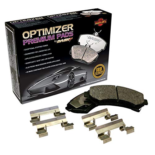 Premium Ceramic Disc Brake Pads CFD1088 - High Performance Braking for Cars, Trucks & SUVs - Low Noise, Less Dust, Long Lasting - Perfect for Daily Commuting, Highway Driving & Off-Road Adventures